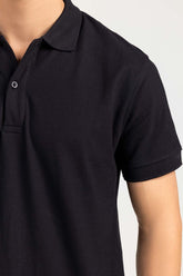 Black Basic Polo PKP-SB-102